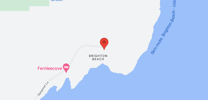 map of 18 BRIGHTON BEACH